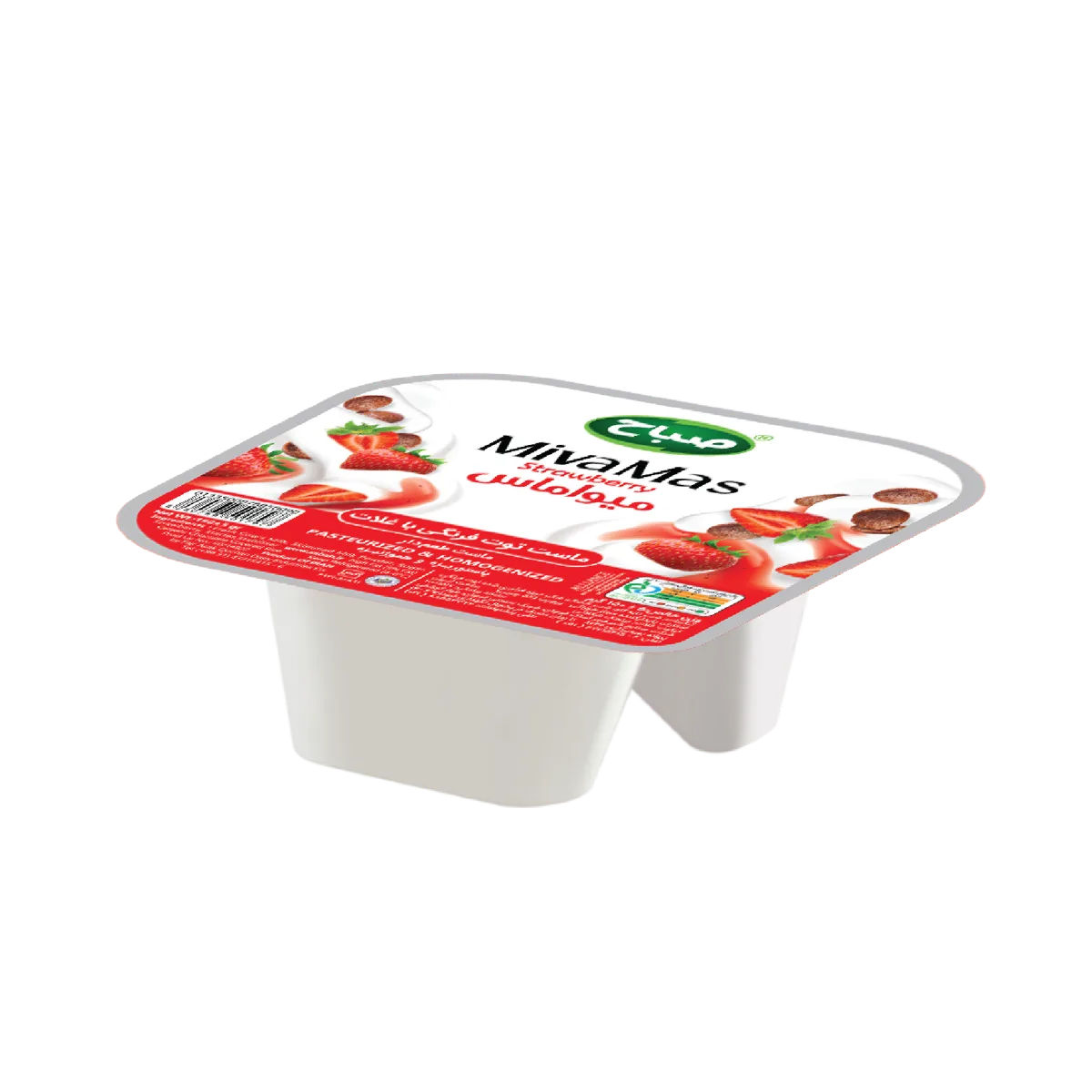 ماست توت‌فرنگی